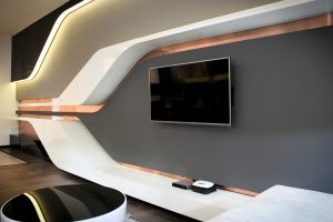 desain interior futuristik